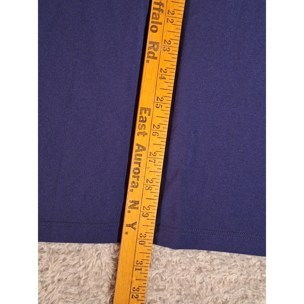 Vineyard Vines Mens Size M Performance T-Shirt Navy Blue Striped Short Sleeve - Picture 6 of 8